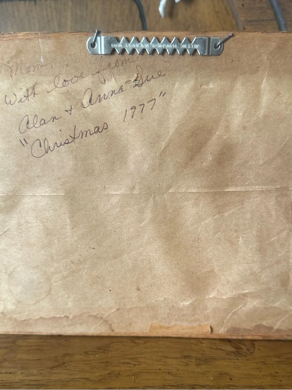 Vintage 1977 Cross-Stitch Sampler